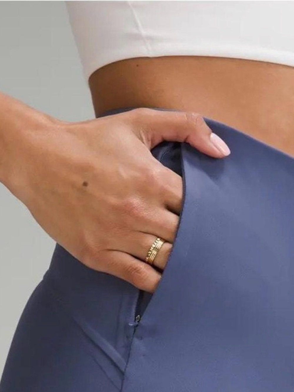 lululemon Sooth Fit Pull on High-Rise Pants Blue - Picture 3 of 10
